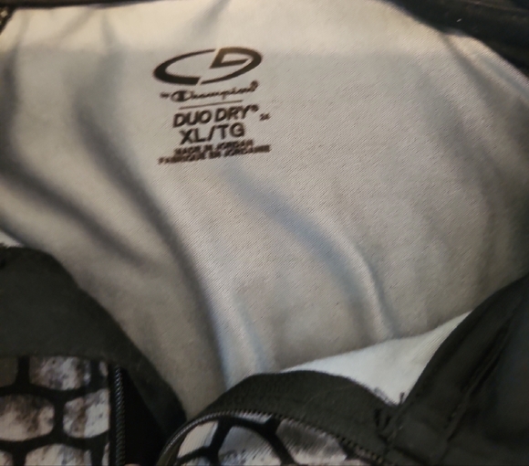 Champion Black and Gray Duo Dry Top - Picture 3 of 3